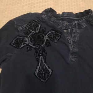 Affliction long sleeve shirt